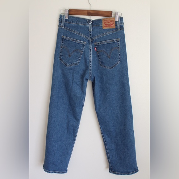 Levi’s Ribcage Straight Ankle Jeans Size 27 - Picture 8 of 13